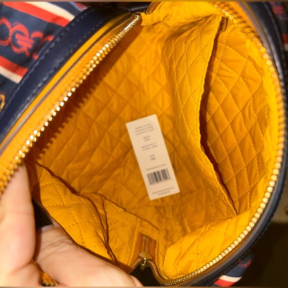 Tory Burch Multicolor Chain Print Backpack & Mini Pouch Bundle - Picture 4 of 9